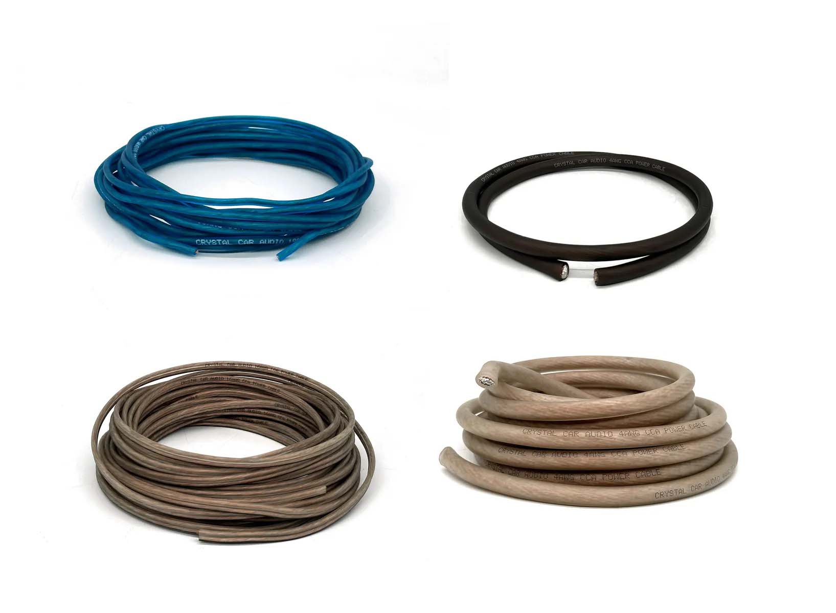 Crystal Car Audio | WK-204 | комплект проводов для 2-кан. усилителя | 2