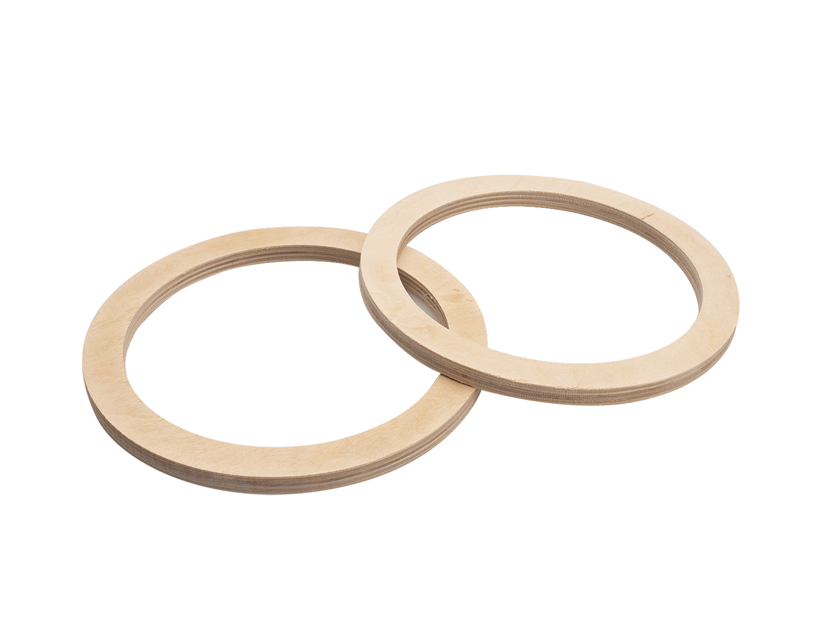 AURA | RNG-1610UPW | Кольцо проставочное универсальное под 16 См , толщина 10 мм, ФАНЕРА, ПАРА | превью 1