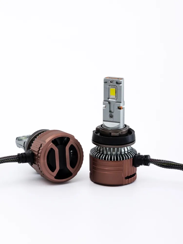 AOZOOM | P12 H11 |  с вентилятором , 5500K , 12V, 75 Вт, 6000 Lm  комплект 2 шт. | превью 2