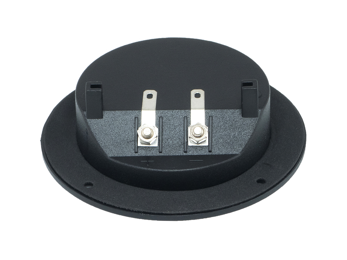 AurA | WTB-076N | клемма саба 2-контактная, диаметр 76 мм, круглая, винтовые терминалы, Nickel | превью 2