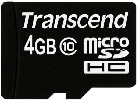 Transcend | MicroSD 4Gb (SD adapter ) TS4GUSDHC10 | Карта памяти MicroSD 4Gb +адаптер, Class 10 | превью 2