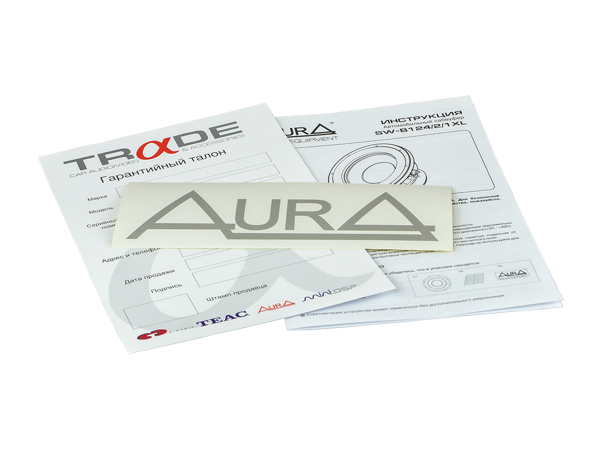 Уценка | Сабвуферный динамик AURA SW-B121 XL (из ремонта) | 5