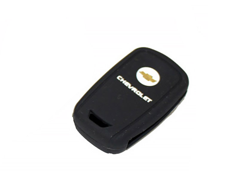Чехол Силикон | Chevrolet -02   | Силиконовый чехол для выкидного ключа  | превью 2