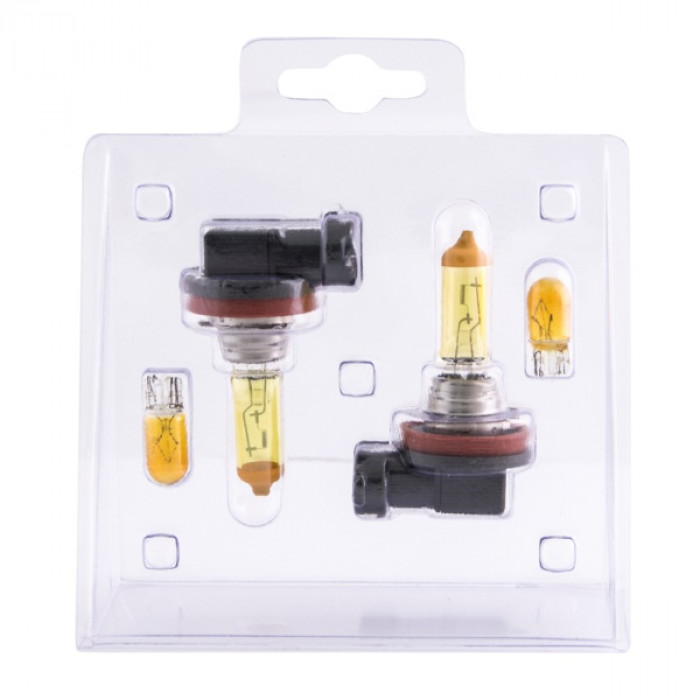 SVS    | H8 0200097000 YELLOW  3000K | Лампа H8 12V 35W + W5W  Комплект | превью 2