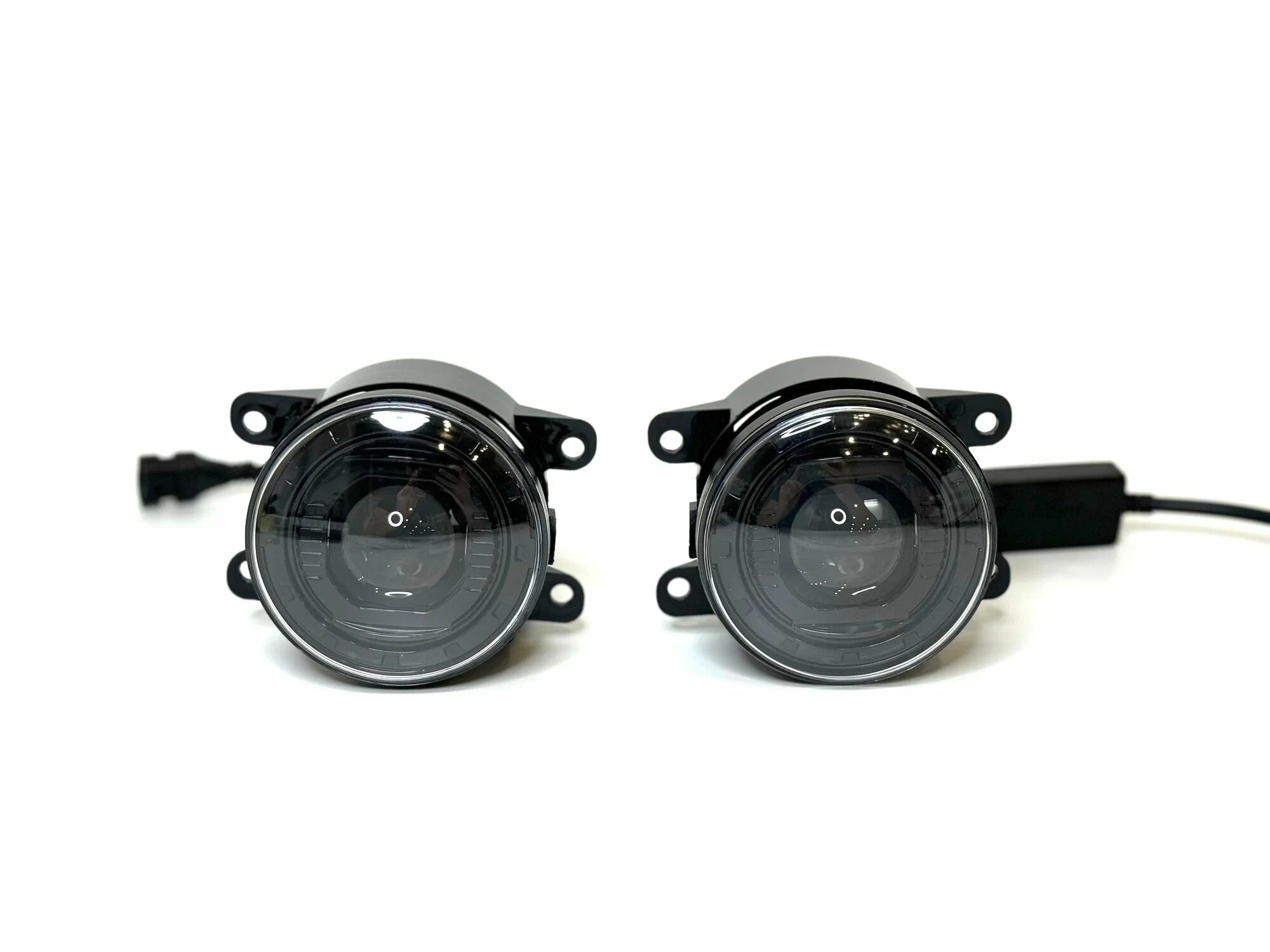 ZMB | WD-141 (30w) | Bi-LED LADA VESTA NG, ПТФ. диодная диаметр крпуса 9 см. к-т 2 шт. | 1
