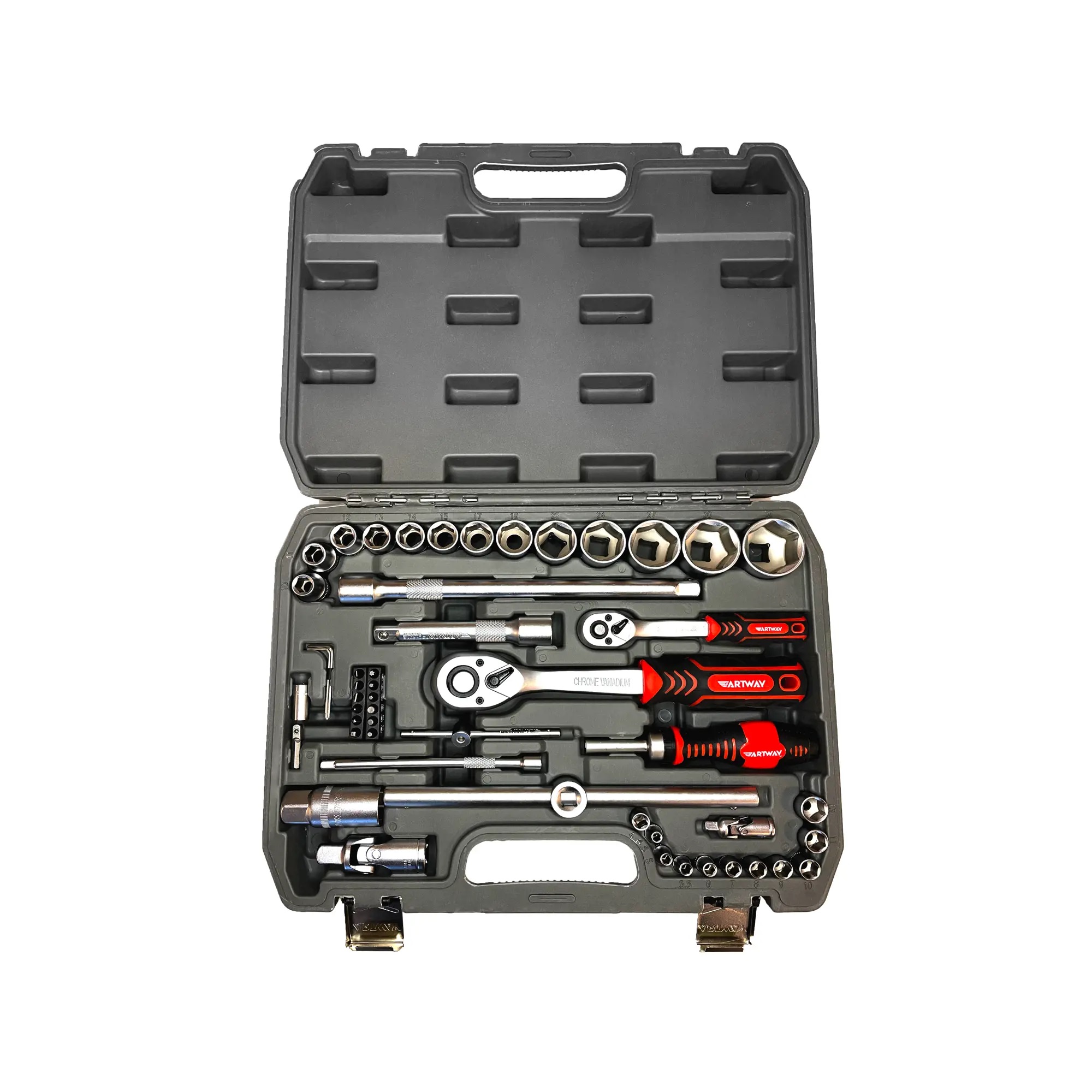 ARTWAY | ATL0052 | Универсальный набор инструментов 52 предмета | превью 1