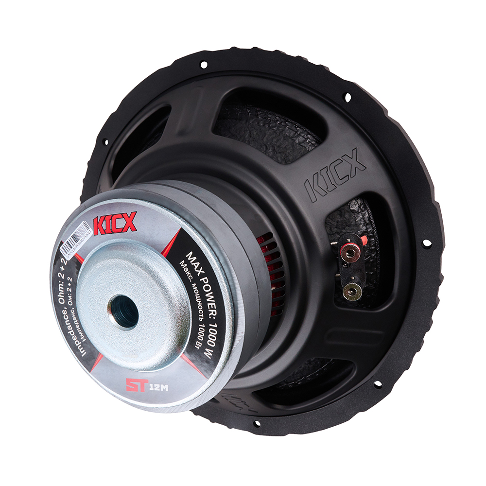 KICX |  ST 12M | 12" 2+2 Om 350 Вт RMS,  | 4