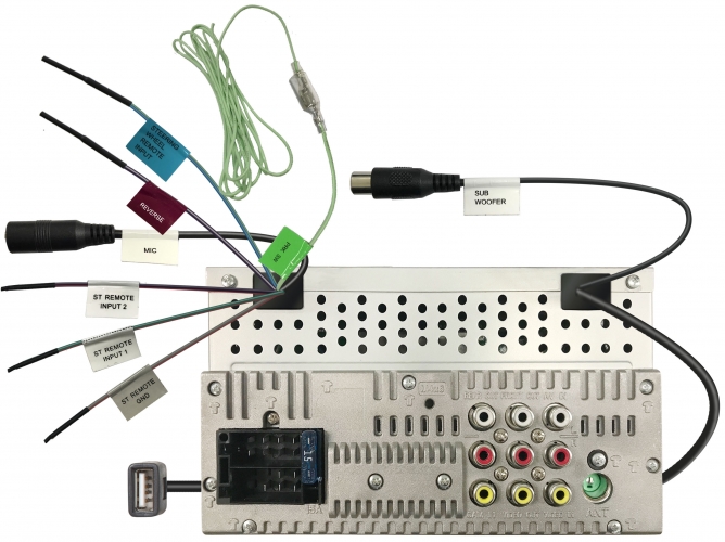 JVC | KW-M150BT | 6,2", 2DIN, USB, Vario Color, iPod/iPhone, BT, 3 RCA (4V), 2 AUX | 4