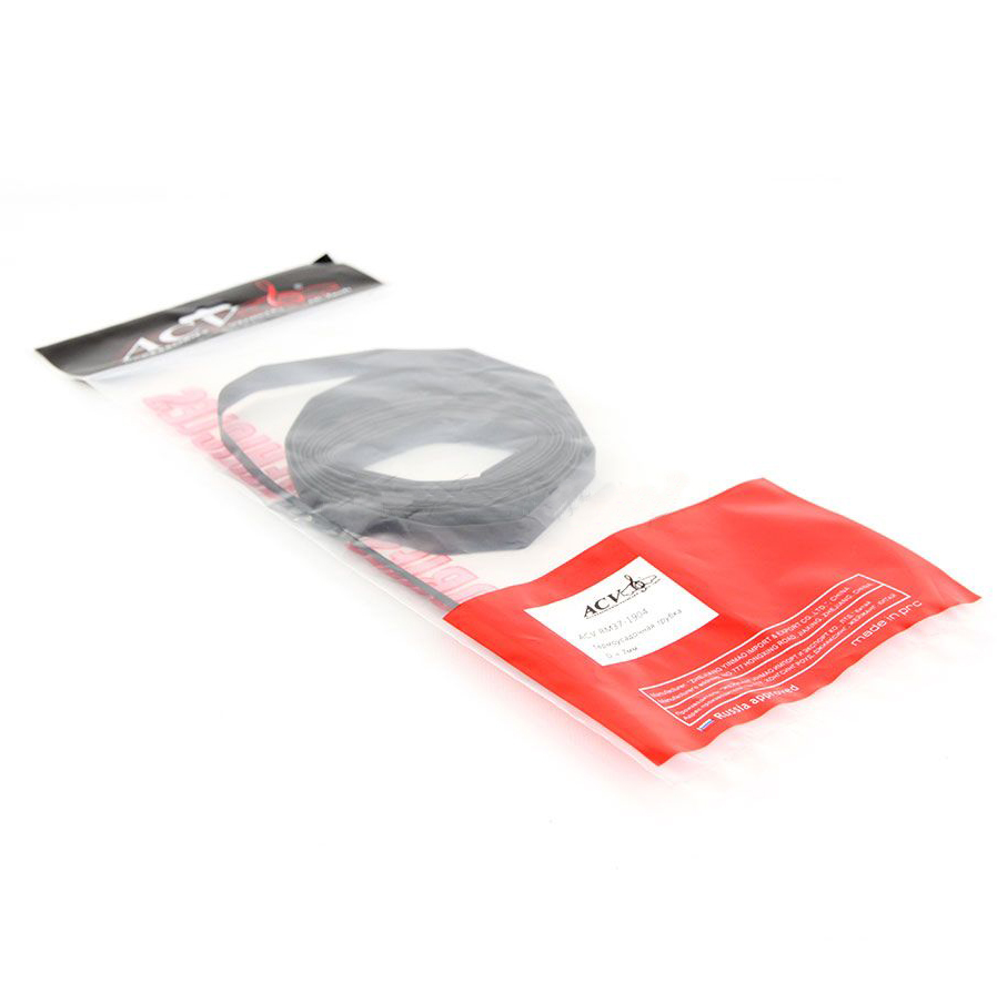 ACV | RM37-1904 | термоусадка 8мм-4мм черная 5м. | превью 3