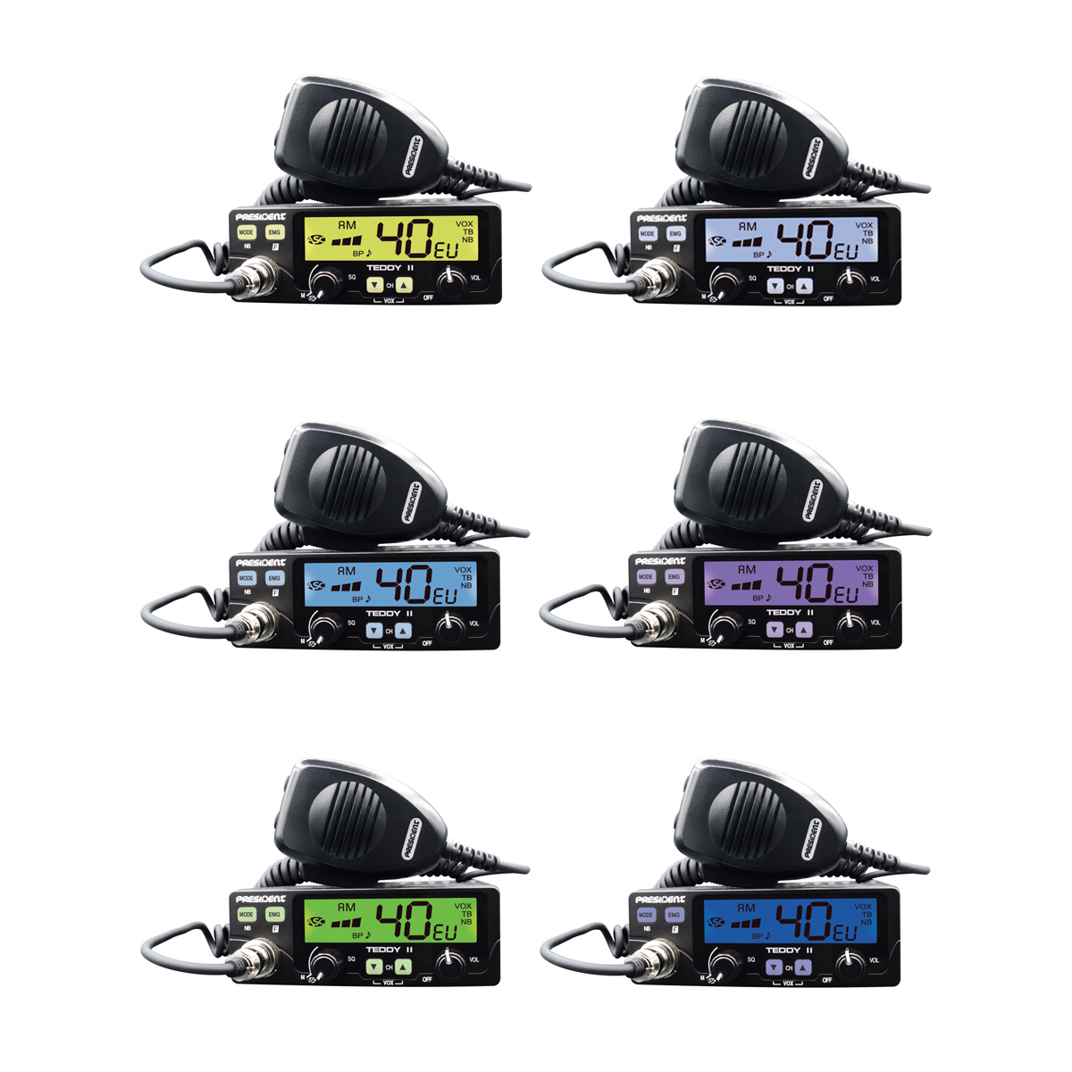 President | TEDDY II | Автомобильная радиостанция ASC| превью 2