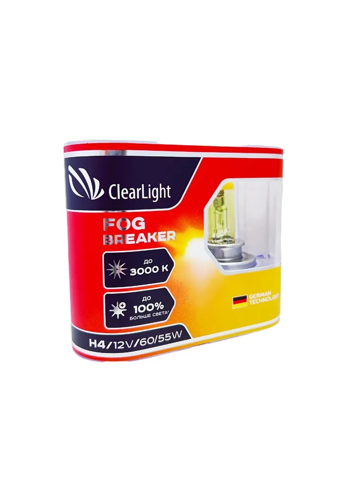 ClearLight | Fog Breaker  H4 |  12V-55W (Duobox) 2шт | превью 1