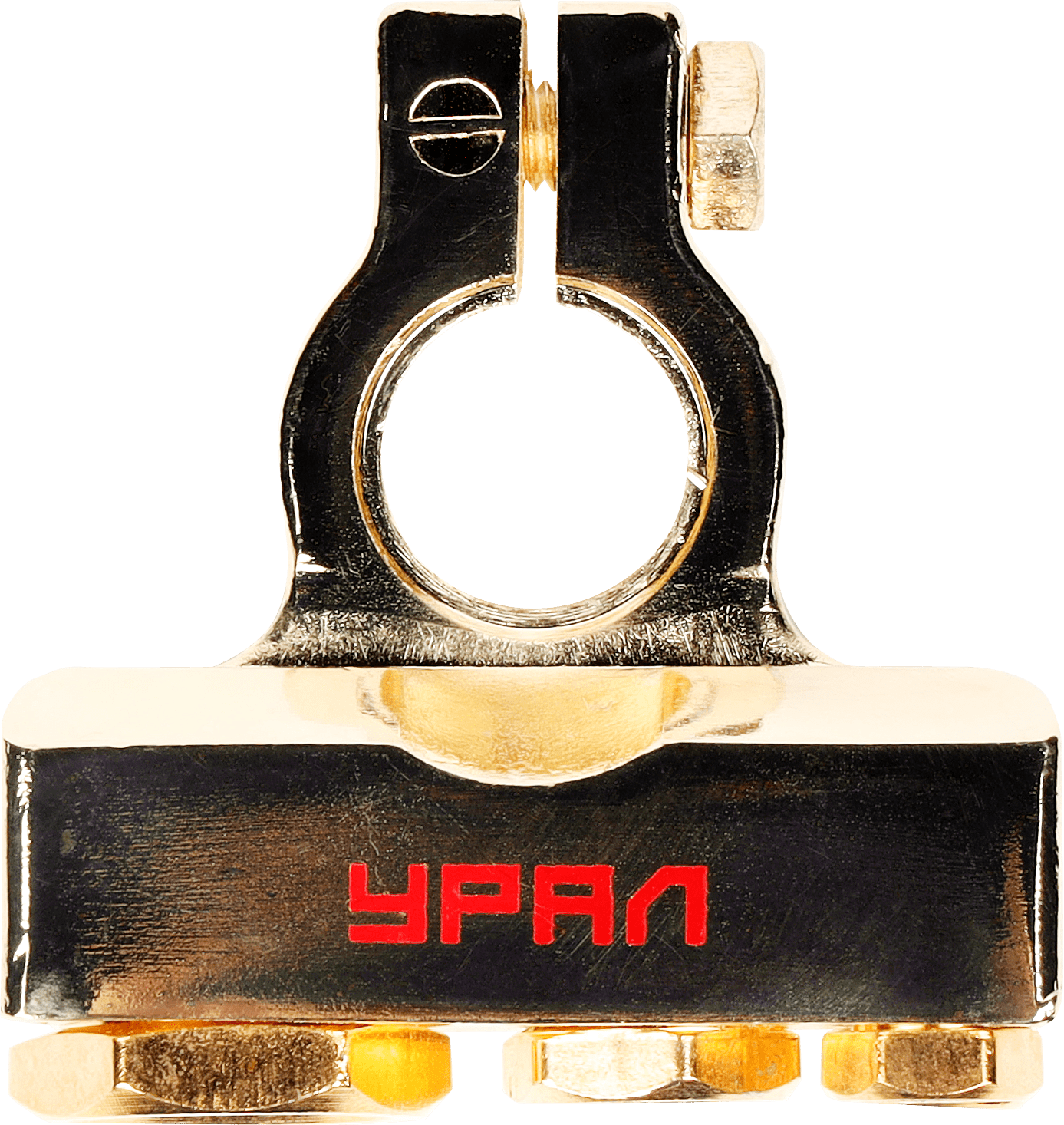 Ural | УРАЛ ТТ КА-ТТ02- | Клемма для аккумулятора , минус, 1х0Ga + 1х4Ga+ 2х8Ga | 2