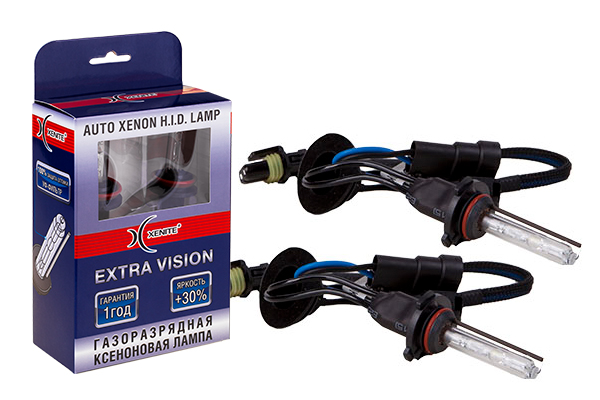 XENITE | EXTRA VISION+30%  H11 5000K | Комплект 2шт  H11 5000K , яркость+30% | превью 1