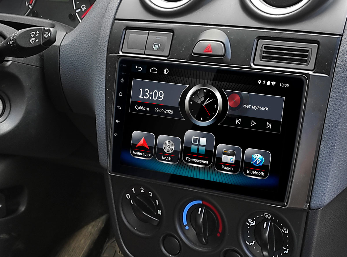 Incar | RFO-FC274 | рамка 9" Ford Fiesta 2006-2011 | превью 3