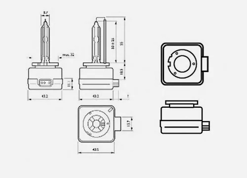 Sho-Me | D3S 6000 | лампа ксенон D3S 6000 | превью 2
