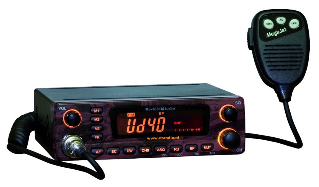 Megajet | MJ-3031M(TURBO) | 20Вт 240AM/FM SCAN,цв.дисплей,инд.ур.сигн,шумодав,память на 4 кан | превью 1