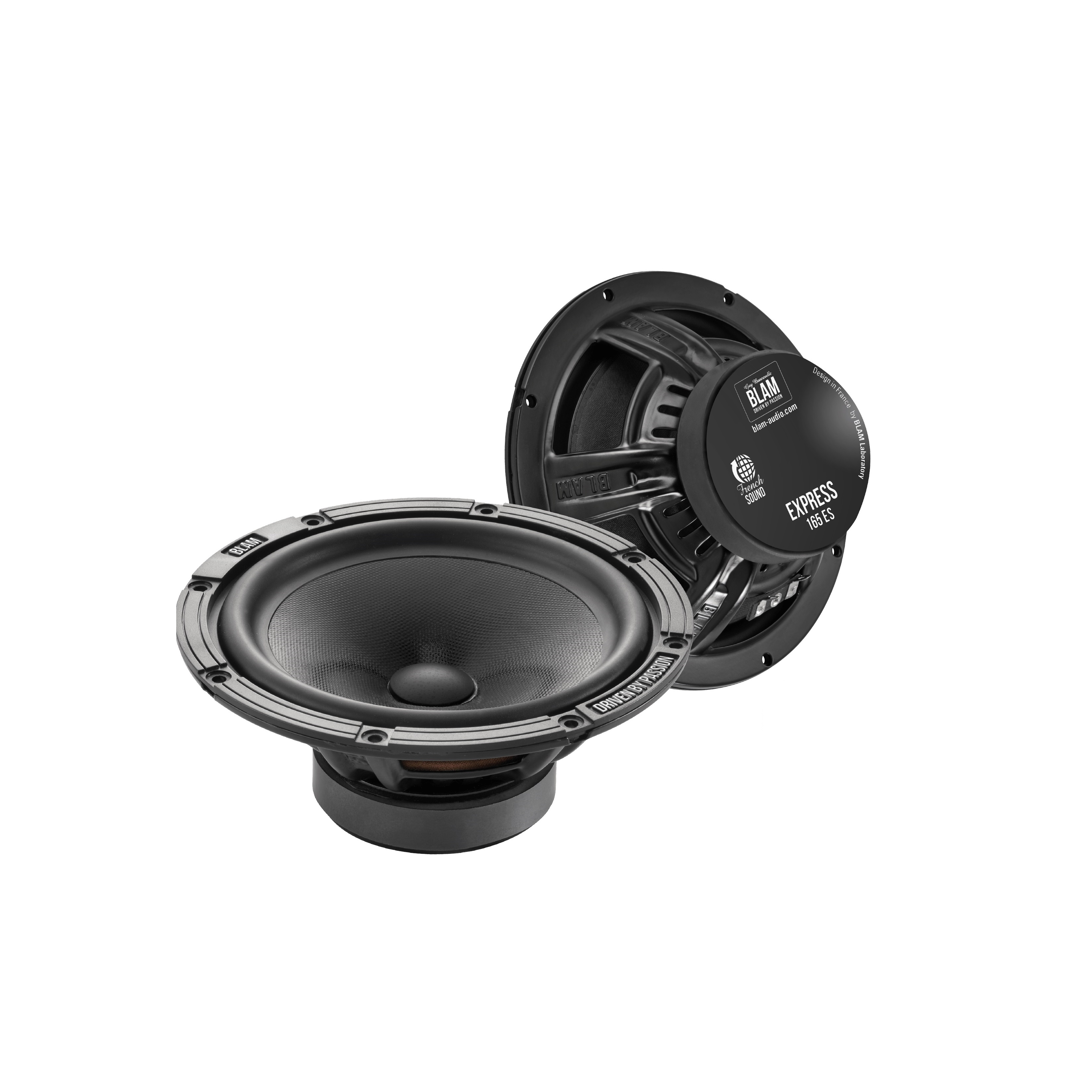 BLAM | W165ES | НЧ- динамики, 6,5" (16см), 60/120Вт, 65Гц-8000Гц, 2Ом, 93,3дБ | 1