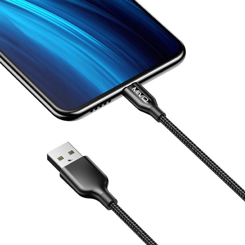 Mivo | MX-44M | Кабель Micro USB - USB 2.4 А 1 м | 2