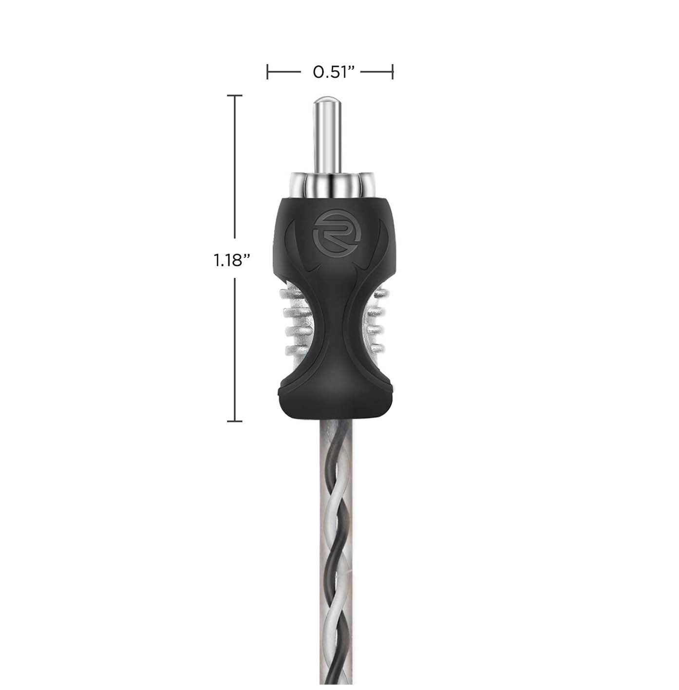 Recoil | RCI43 | RCA-кабель 4CH, 0.9м, медь | 4