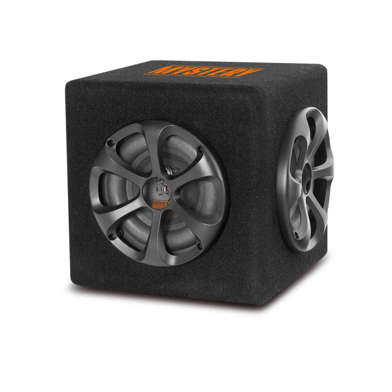 Mystery | MBB-655A | 60/120W,   6"х 3шт.,  активный. закр.черн.ящик ДУ | 1