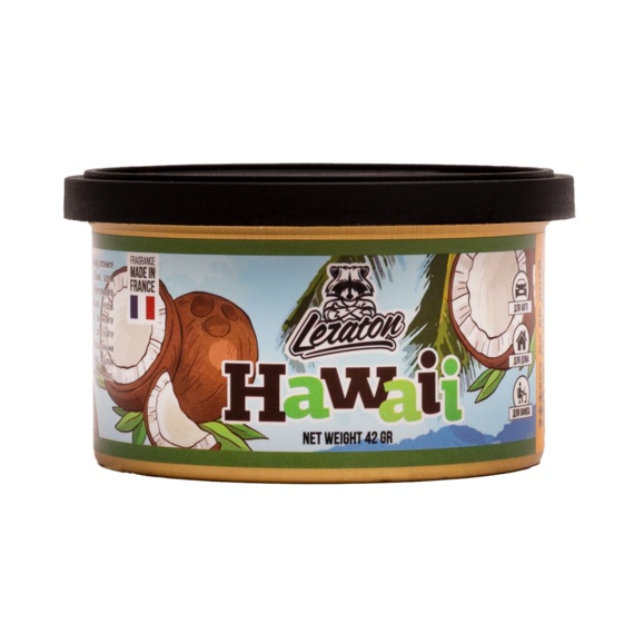 LERATON | Hawaii Coconut | Ароматизатор для автомобиля в банке (Coconut/Кокос) | превью 1