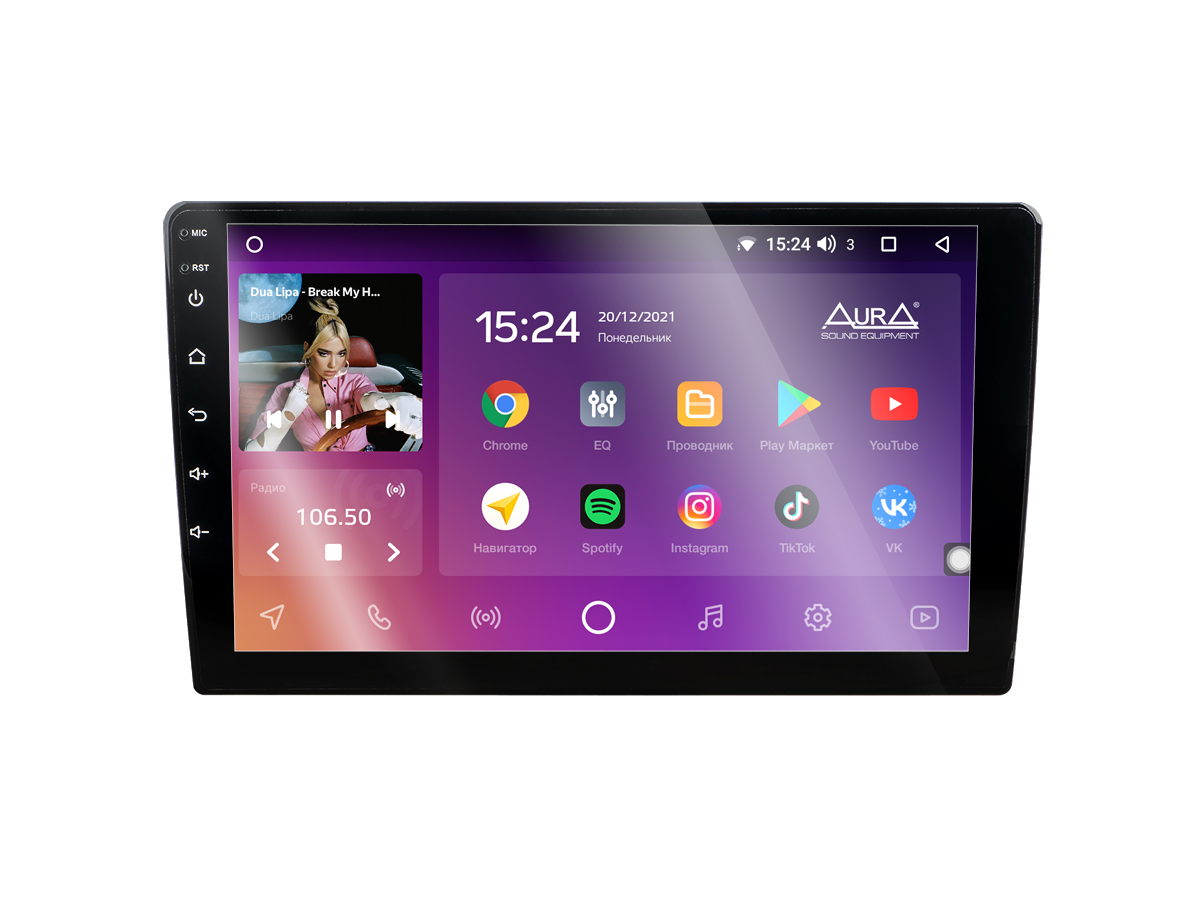 AurA | AMV-1032L | 10", ANDROID, IPS, 2/32 GB, Wi-Fi, GPS, 2xUSB, BT, 4x51w | превью 1