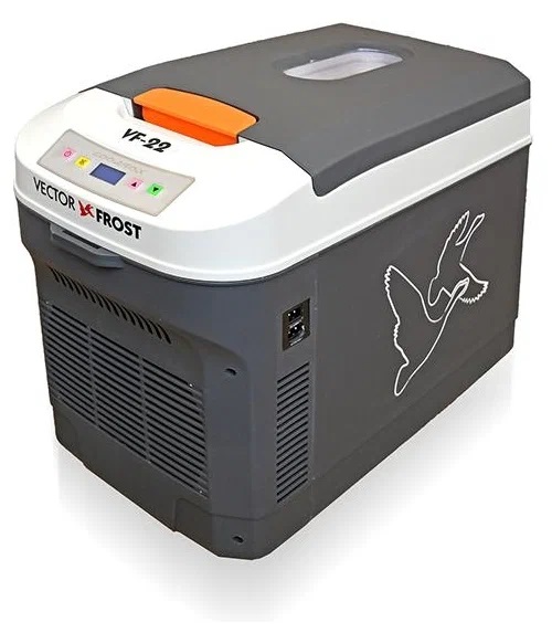 Vector Frost | VF-22 |автохолодильник,22л,12В/24В/220В,Охл. до -2 °С/нагрев +65°С, сенсор. управ. | превью 1
