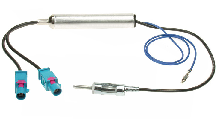 Incar | ANT-3 | антенный переходник  VW с питанием двойной | 1