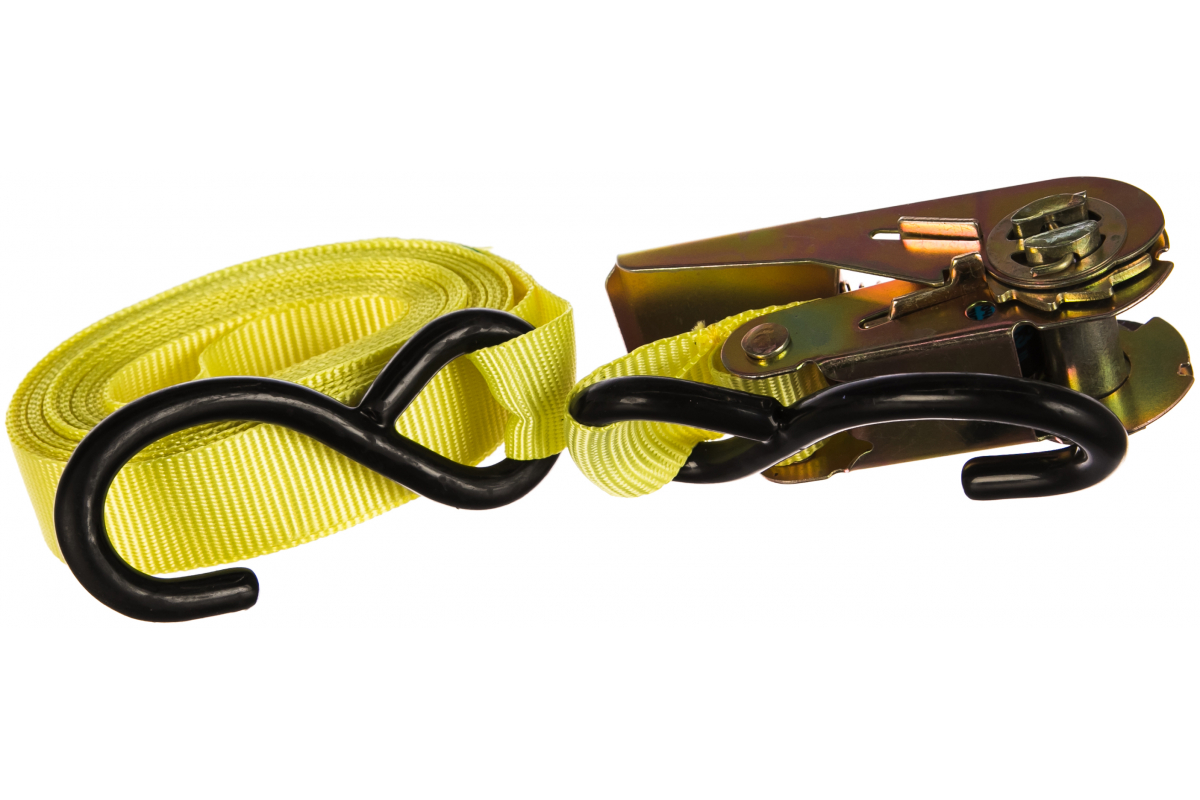 DolleX | ST-062509| Стяжка для крепления груза (6 м х 25 мм), 0,9 т (лента + механизм) в сумке| превью 3