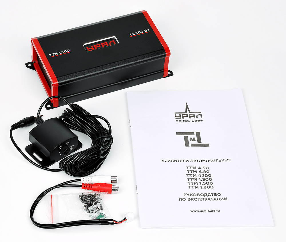 Ural | УРАЛ ТТМ 1.300 | Класс D, 1x150 (4Om), 1x250 (2Om), 1x300 (1 Om), ДУ | 6