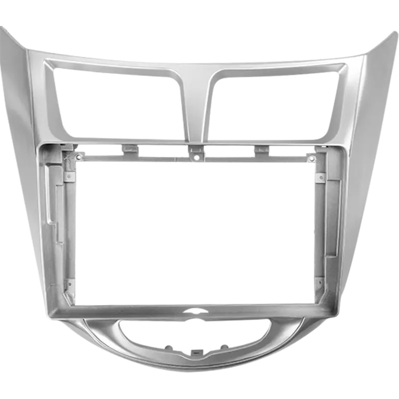 TEYES | Hyundai Solaris 2010-2016 серая | Рамка 9" + КОМПЛЕКТ ПРОВОДОВ | 1