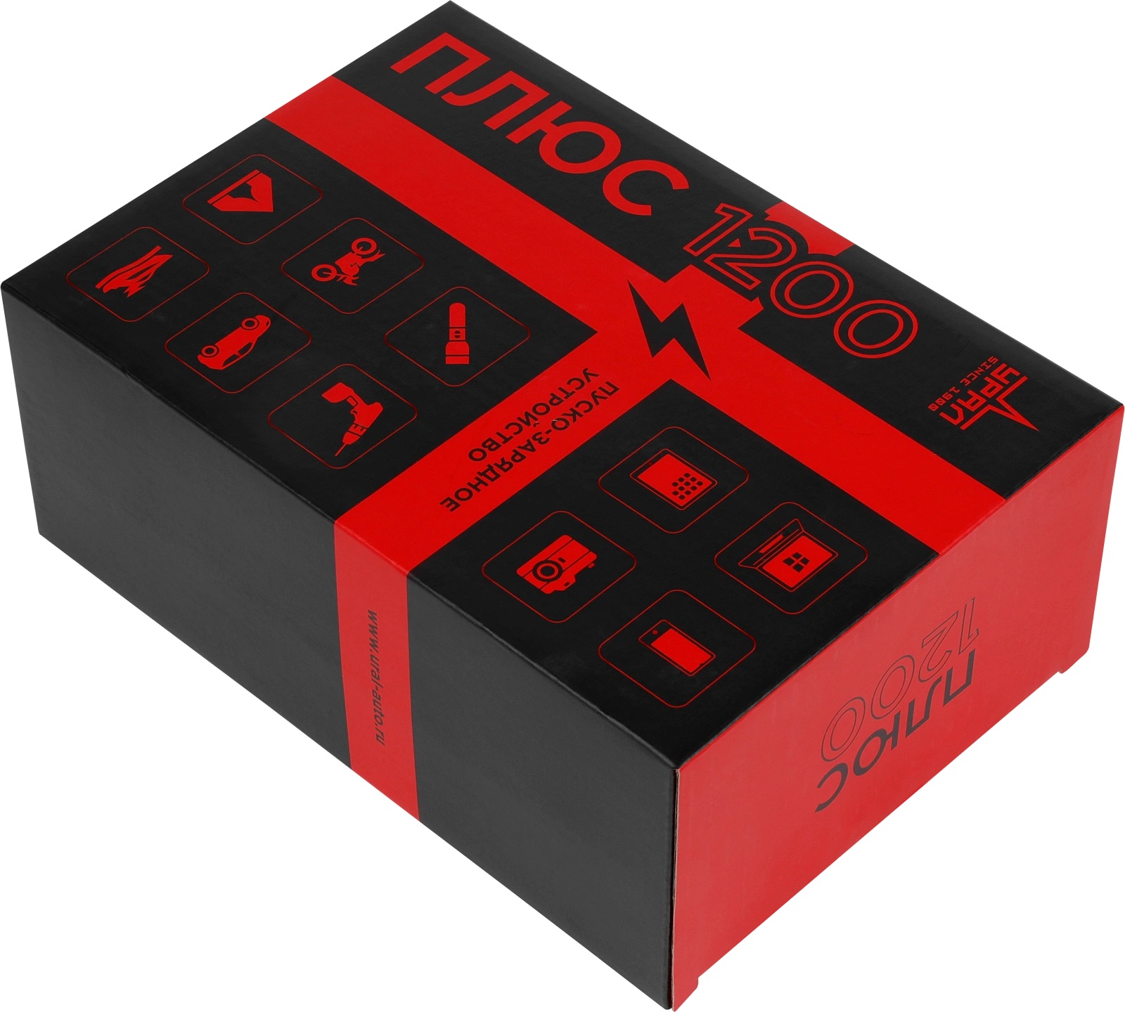 Ural | УРАЛ ПЛЮС 1200 | ПЗУ 12000mАh , Ток пуска 600/1200А | 5