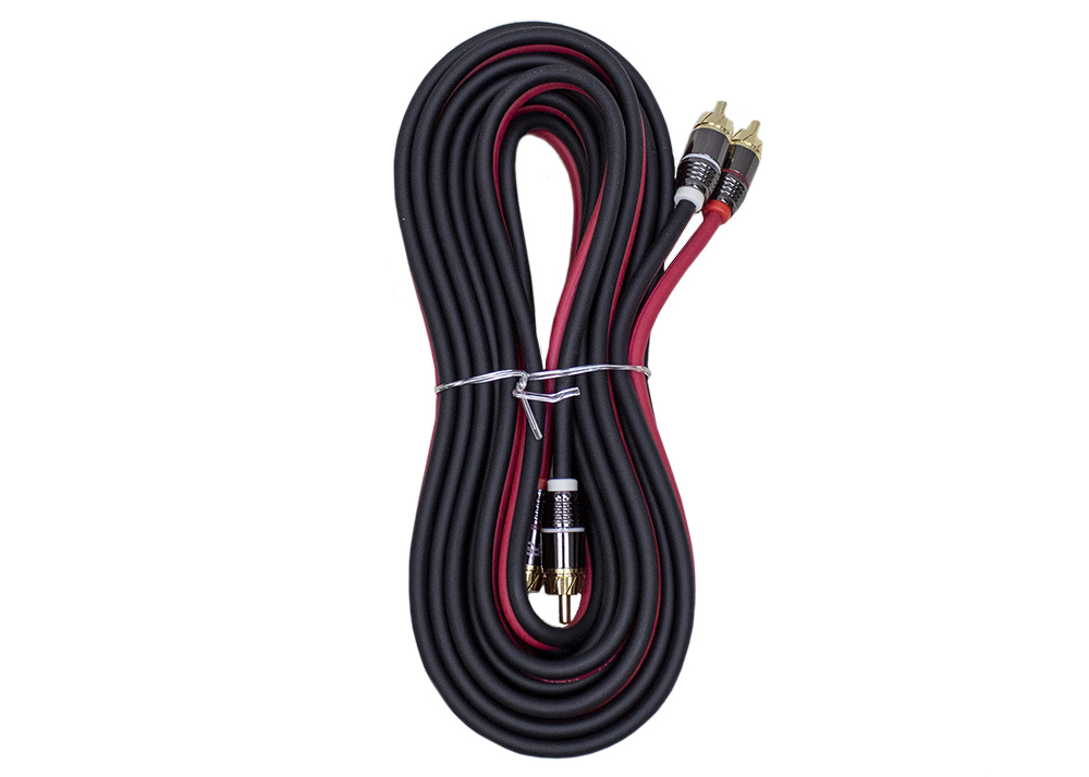 FSD audio | Master  RCA  PRO - 5.2 | RCA 5м 2-х канальный межблочный кабель, лужена медь, | превью 1