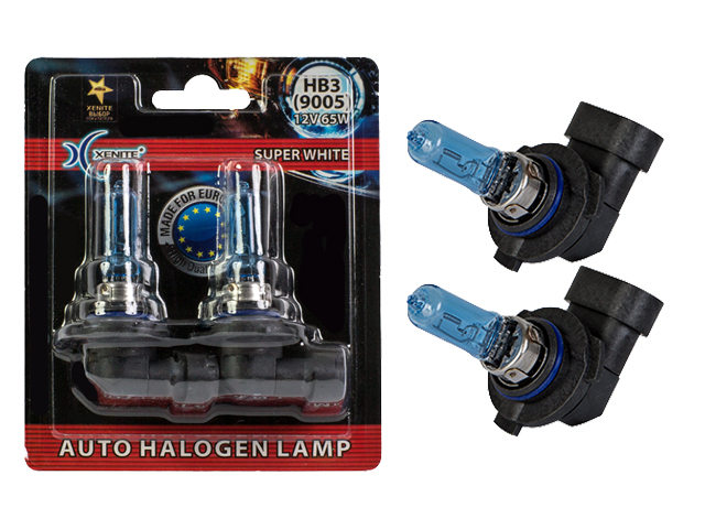 XENITE | HB3 9005 Super WHITE | 12V 55W + 30% | упаковка 2шт. превью 1
