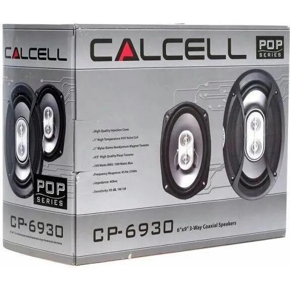 Calcell | CP-6930 | 6*9" 3  полосн, 300 Вт, серия POP | 5