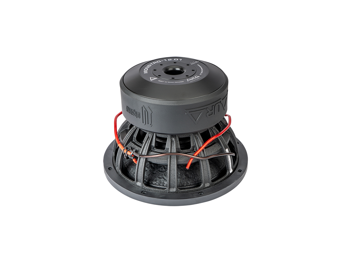 AurA | MONSTRO-12.D1 | 12" (30cm), 3" (1+1 Ом) 2001/4001w, 330 Oz, 87db | 4