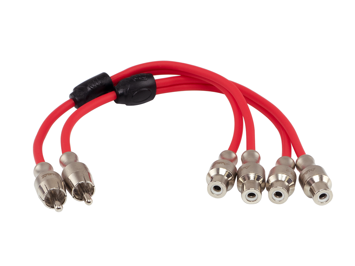 AurA | RCA-BY2 SE  | Y-кабель 0.2 метра, 2 мамы/1 папа, 2 ШТ., бескислородная медь (OFC) | превью 1