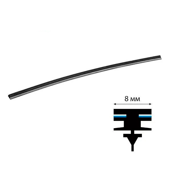 AVANTECH | ARR-23U | Сменная резинка щетки стеклоочистителя серии AERODYNAMIC 575мм (23'') 8мм| 1