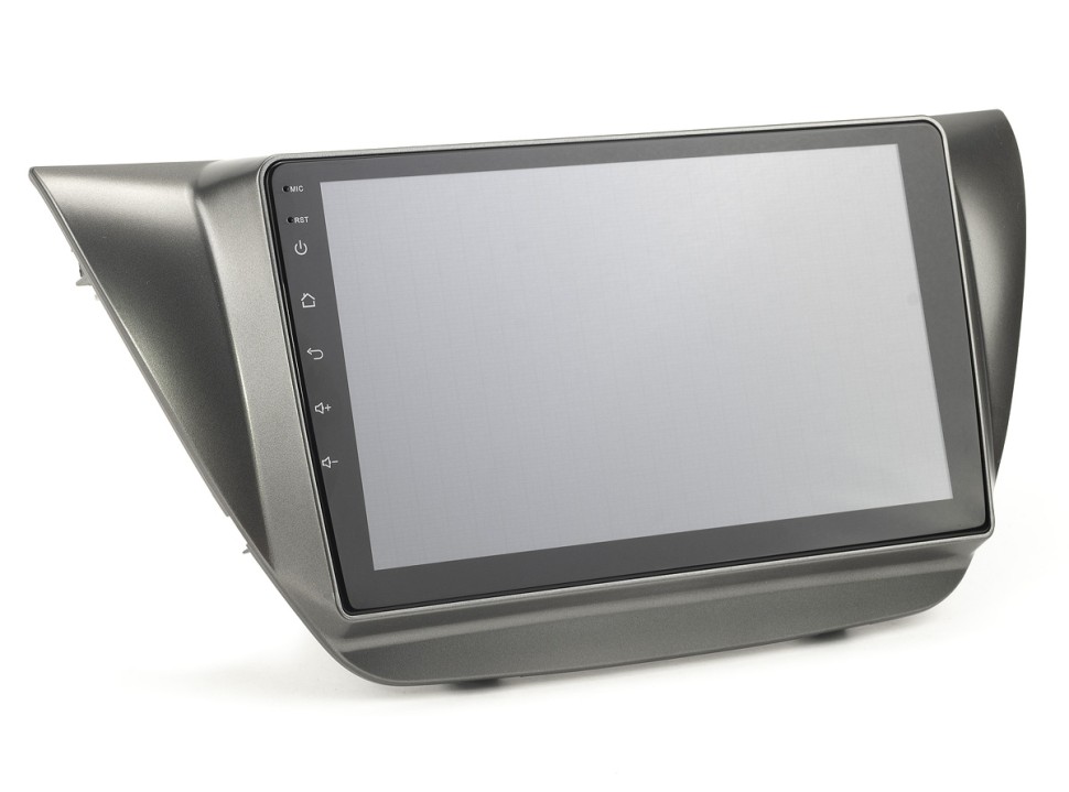 Incar | RMS-FC461 | Рамка магнитолы 9" для Mitsubishi Lancer XLancer-9 2000-2010 SILVER | 3