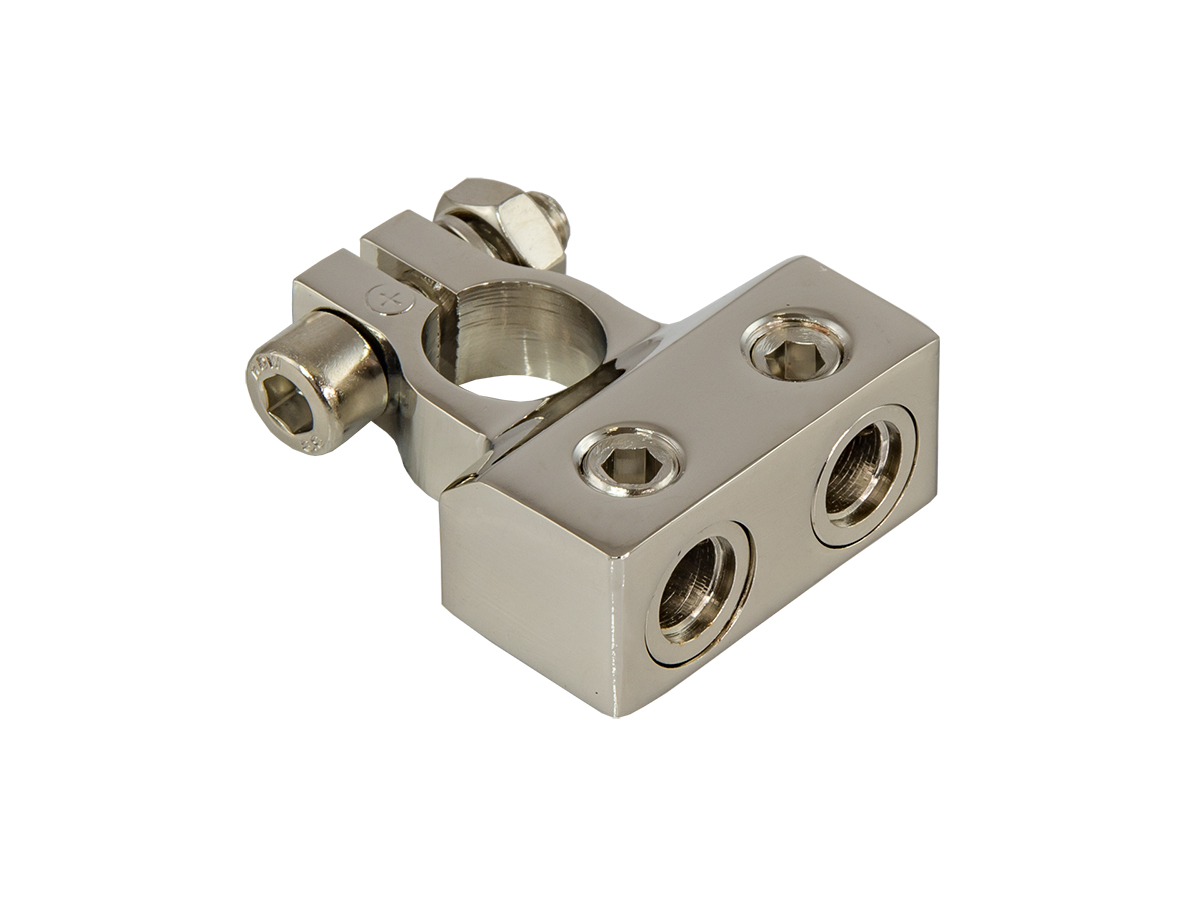 AurA | BTG-024P | Клемма для аккумулятора, "плюс", 2x0/2/4 GA | превью 1