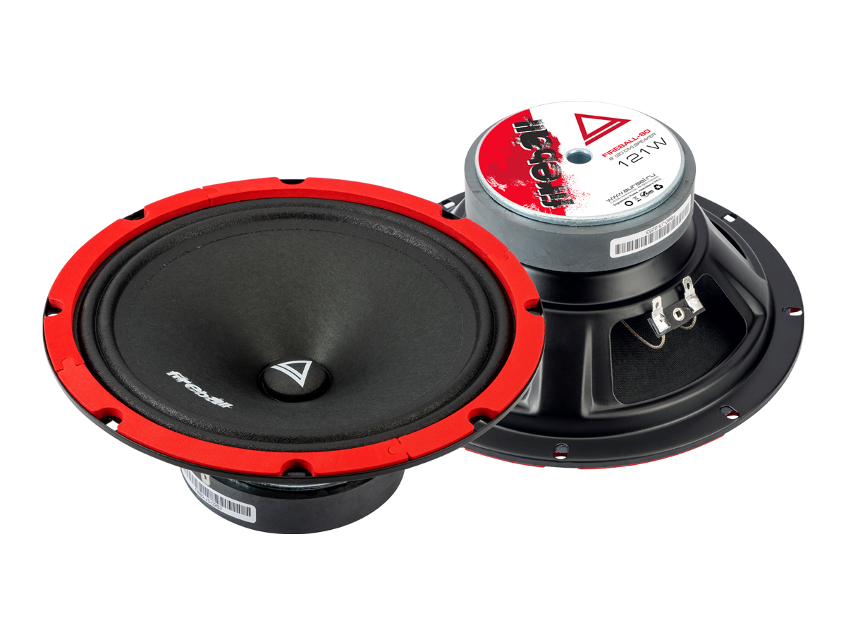 AurA | FIREBALL-80 | 8" (20cm), ПАРА, 4 Ом, 71/121w, 93db, 60Hz-15kHz, 81mm | 1