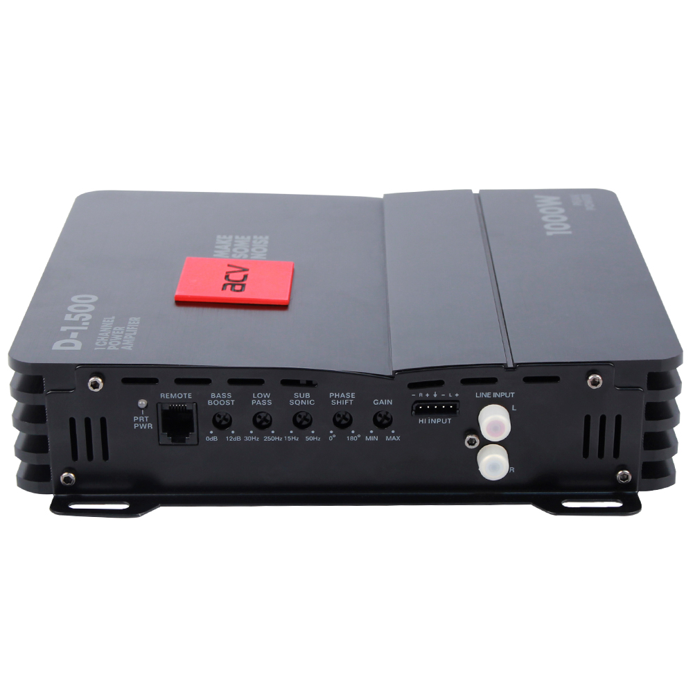 ACV | D-1.500 | 500вт/1канал 2-1ом/BassBoost/D-class | превью 3