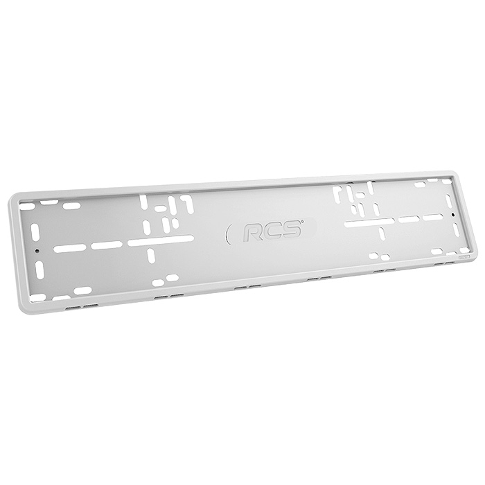 RCS | 03380 | Рамка под номер Белая силикон можно под магиты | 1