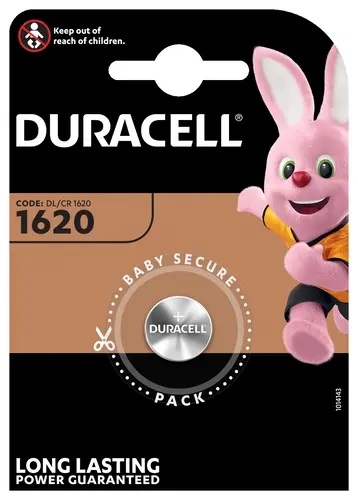 Duracell | CR1620 | Батарейка 1шт. в упаковке | 1