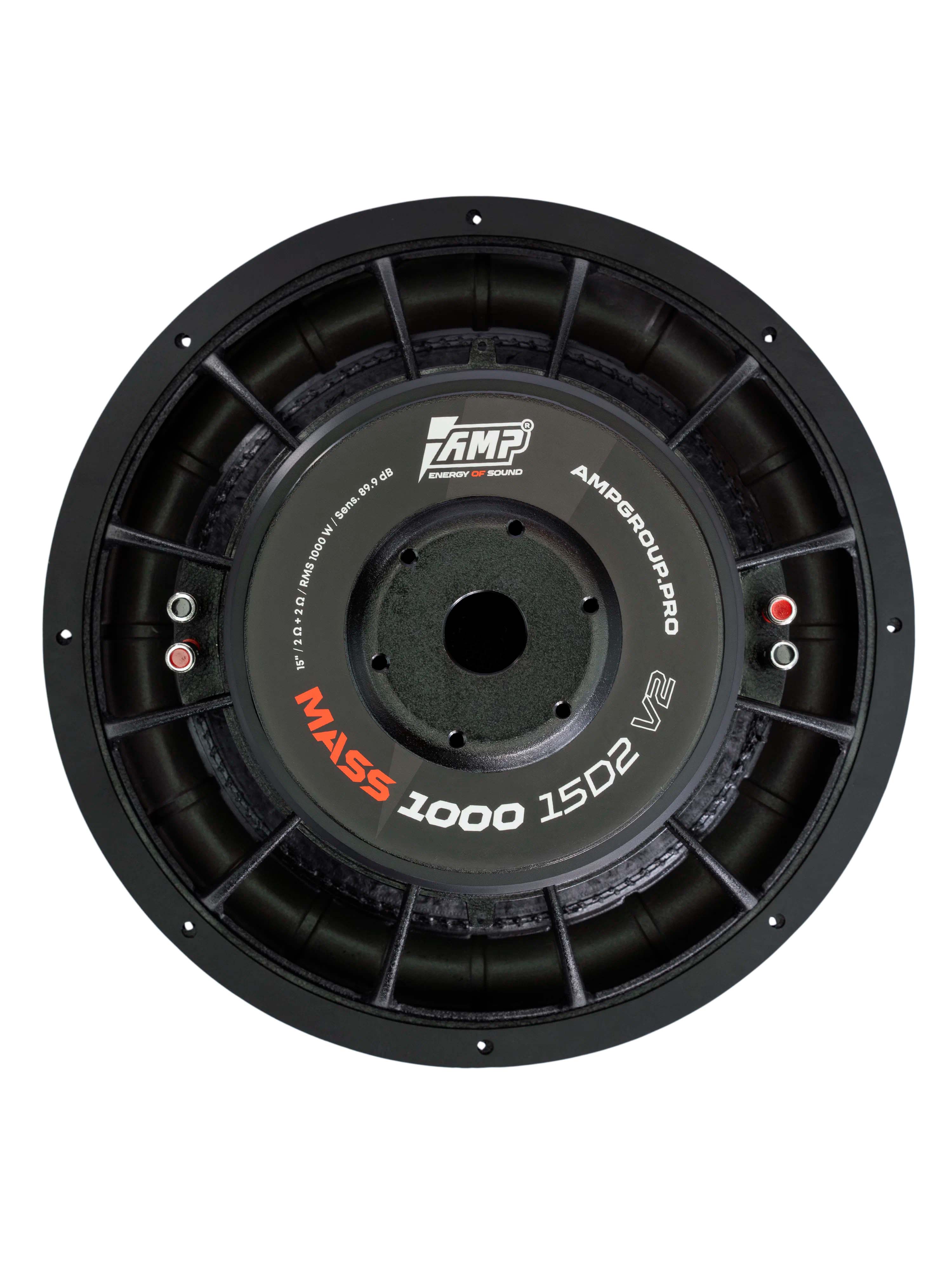 AMP | MASS 1000 15D2 V2 |  2+2 Ом,  | 5