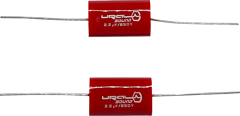 Ural | УРАЛ КП-ТТ 2,2 мкФ/250В | Конденсатор 2шт., Емкость: 2,2 мкФ, Рабочее напряжение: 250 В | превью 2