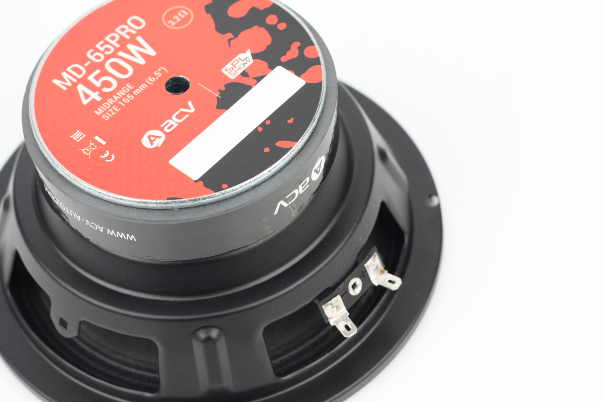 ACV | MD-65PRO | SPL-Show акустика/СЧ 6.5"/RMS=150Вт/3.2Ом | 4