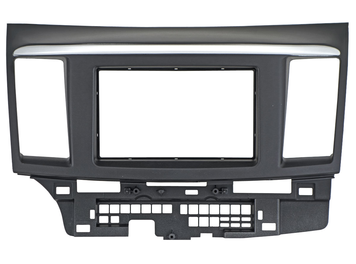 Incar | RMS-N07 | Рамка магнитолы 2DIN для Mitsubishi Lancer X | превью 2