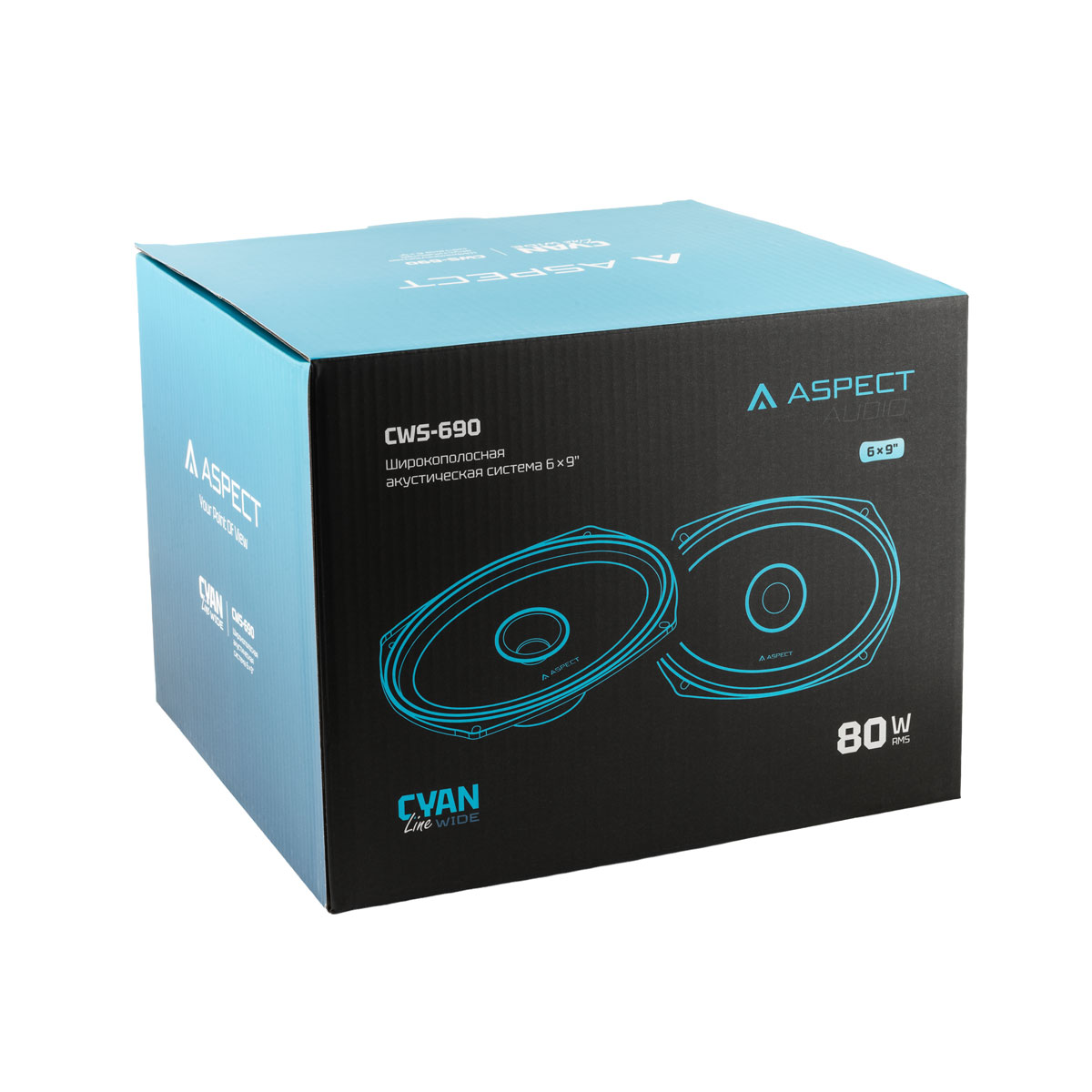 Aspect | CWS-690  | Широкополосная рупорная  6*9" RMS/MAX 80/240 Вт, 4 Ом, 91 дБ | 7