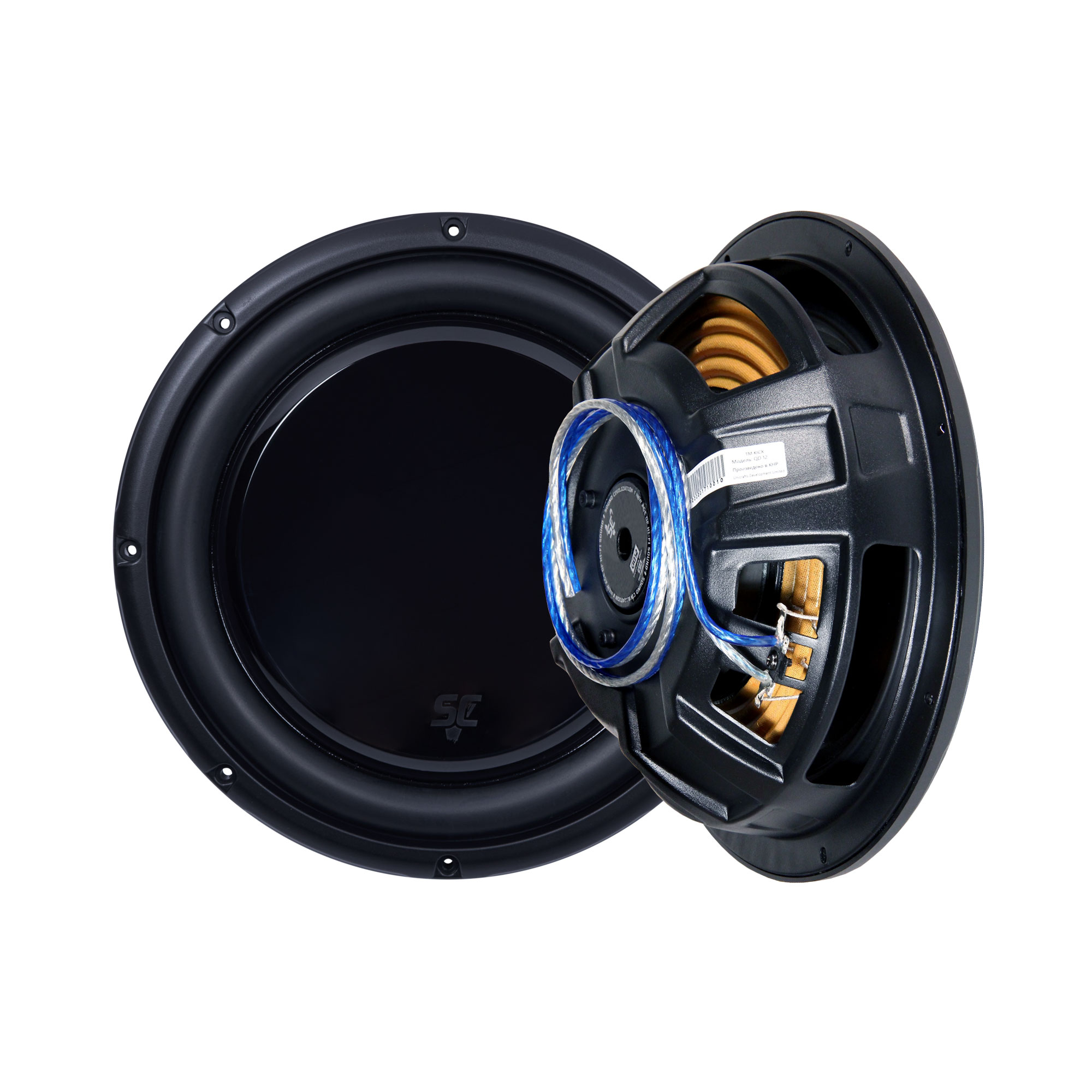 KICX |Sound Civilization QD 12 | 12" 4+4 Om 350 Вт RMS, | 1